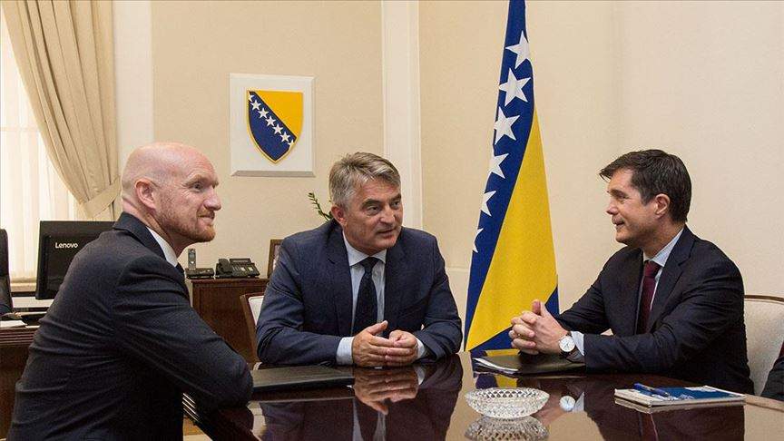 Komšić s Nelsonom i Fieldom: Ima li NATO puta za BiH?